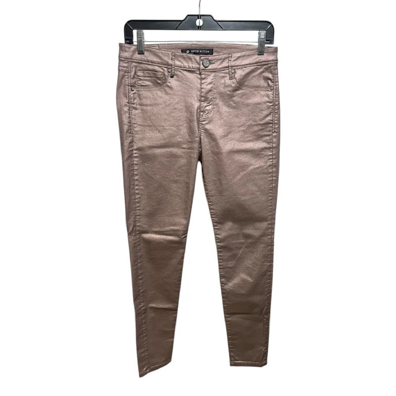 Inexpensive Men's JeansMetallic Jeans Skinny By David Bitton In Mauve, Size: 6