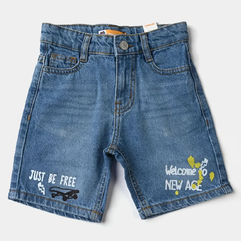 Men's Solid-Colored Pants for VersatilityBoys Denim Stretch Short Street Style-LT.Blue Men's Solid-Colored Pants for VersatilityBoys Denim Stretch Short Street Style-LT.Blue