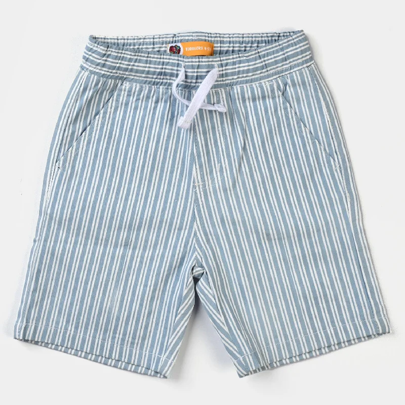 Men's Patterned Pants with PlaidsBoys Cotton Short - Stripes