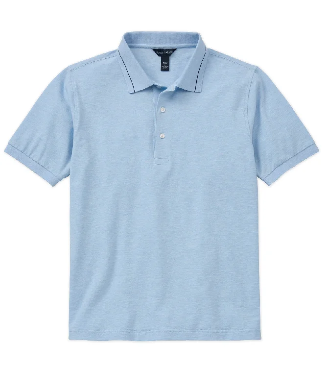 Men's Sleeveless TopsCotton Pique Polo Shirt