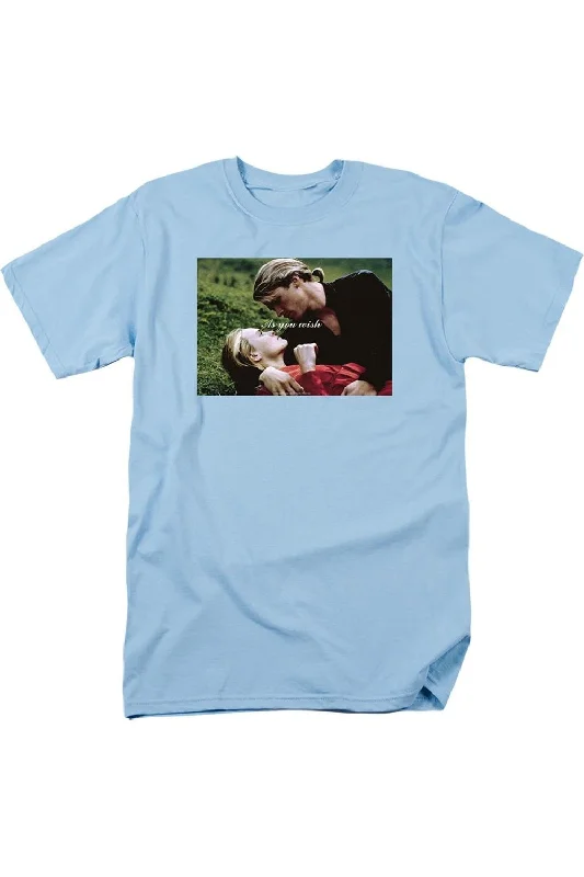 Men's Shirts with Hidden ButtonsPrincess Bride As You Wish Short Sleeve Adult Tee / T-Shirt Men's Shirts with Hidden ButtonsPrincess Bride As You Wish Short Sleeve Adult Tee / T-Shirt