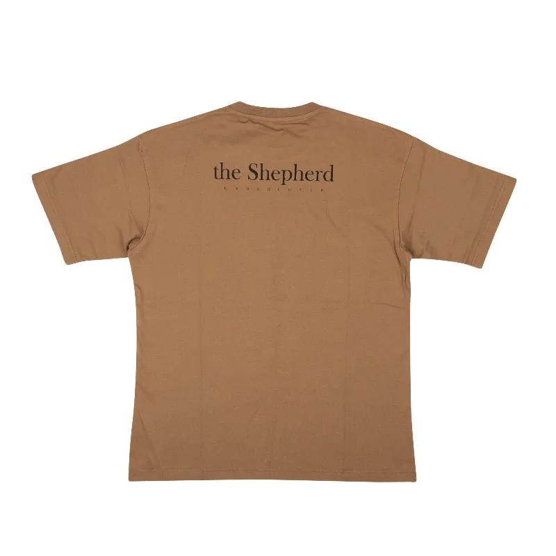 Men's Shirts with Checkered PatternsUndercover X The Sheperd Graphic Print T-Shirt - Brown