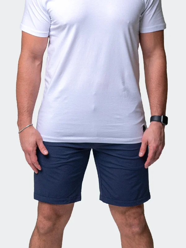 Men's Elastic-Waisted Pants for Easy MovementShorts SunNavy Blue