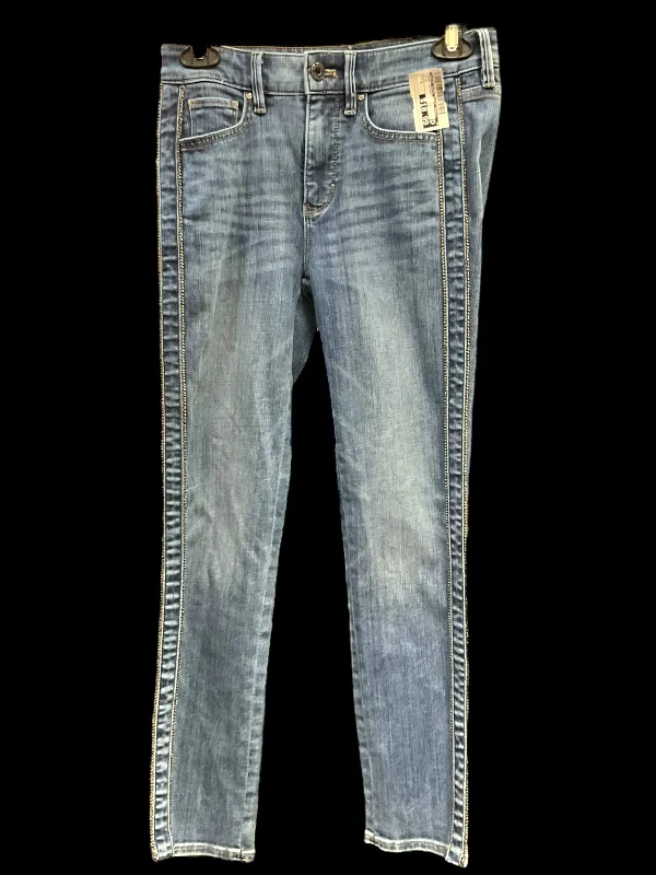 Men's Jeans with a Destroyed LookJeans Skinny By White House Black Market In Blue, Size: 0