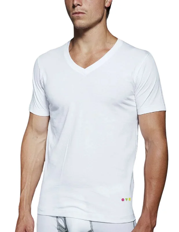 Men's Performance Shirts for SportsThe Vee | White