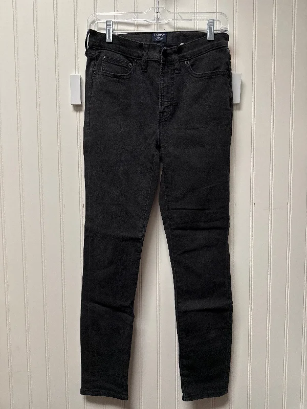 Men's Jeans with Functional PocketsJeans Skinny By J. Crew In Black Denim, Size: 4