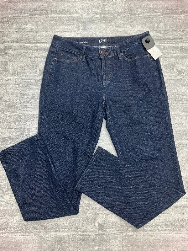Men's Jeans for SportsJeans Straight By Loft In Blue Denim, Size: 4