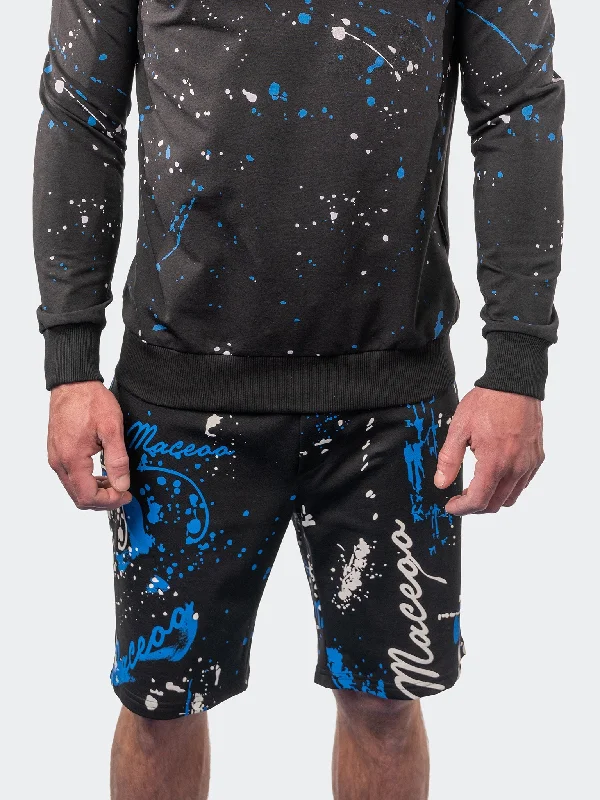 Men's Skinny Jeans for a Trendy LookShorts Abstract Black