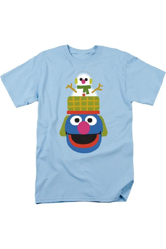 Men's Shirts with Geometric PatternsSesame Street Christmas Nutcracker Grover Short Sleeve Adult Tee / T-Shirt Men's Shirts with Geometric PatternsSesame Street Christmas Nutcracker Grover Short Sleeve Adult Tee / T-Shirt
