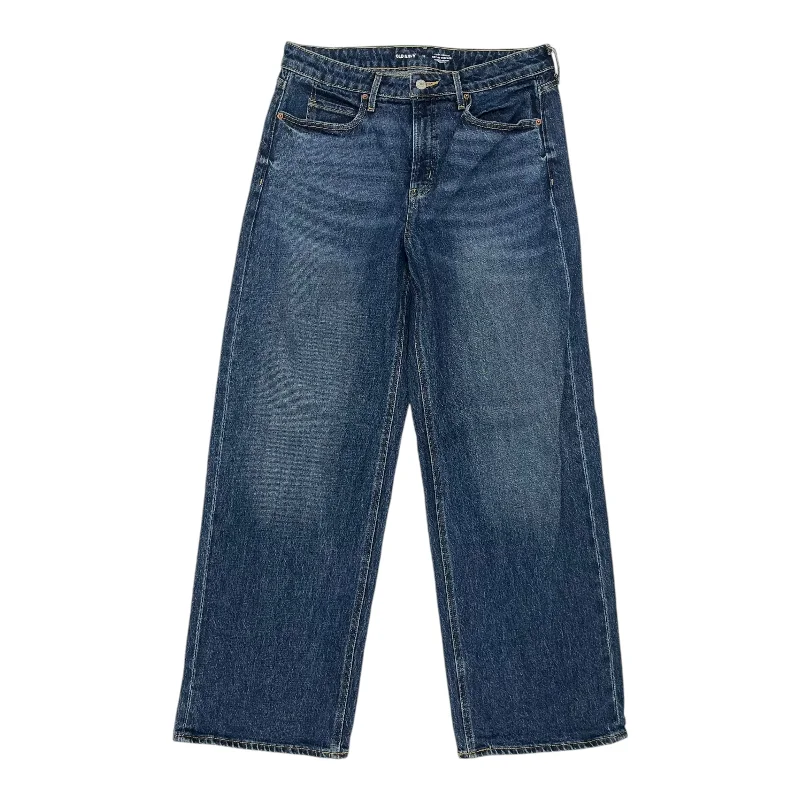 Men's Jeans for a Casual LookJeans Wide Leg By Old Navy In Blue Denim, Size:12