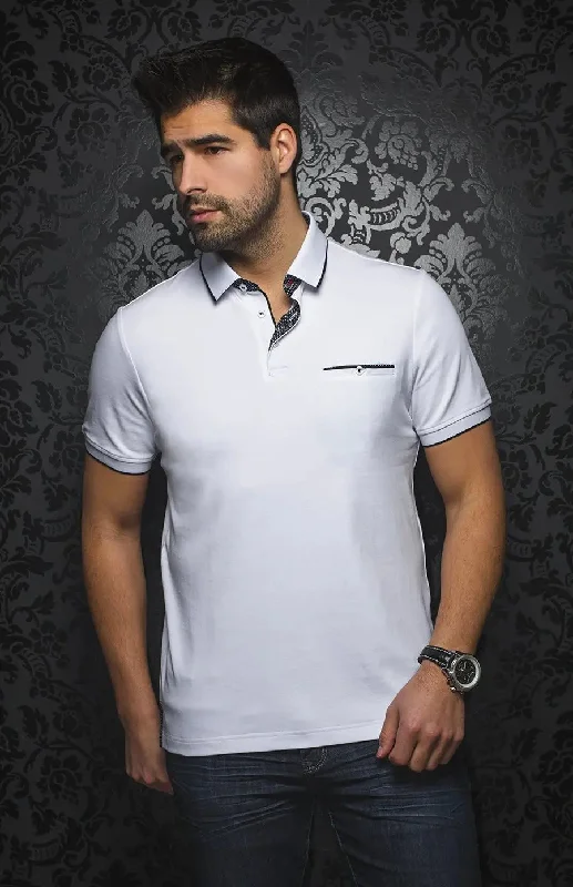 Versatile Men's Tank TopsAU NOIR | Polo | Mercury White