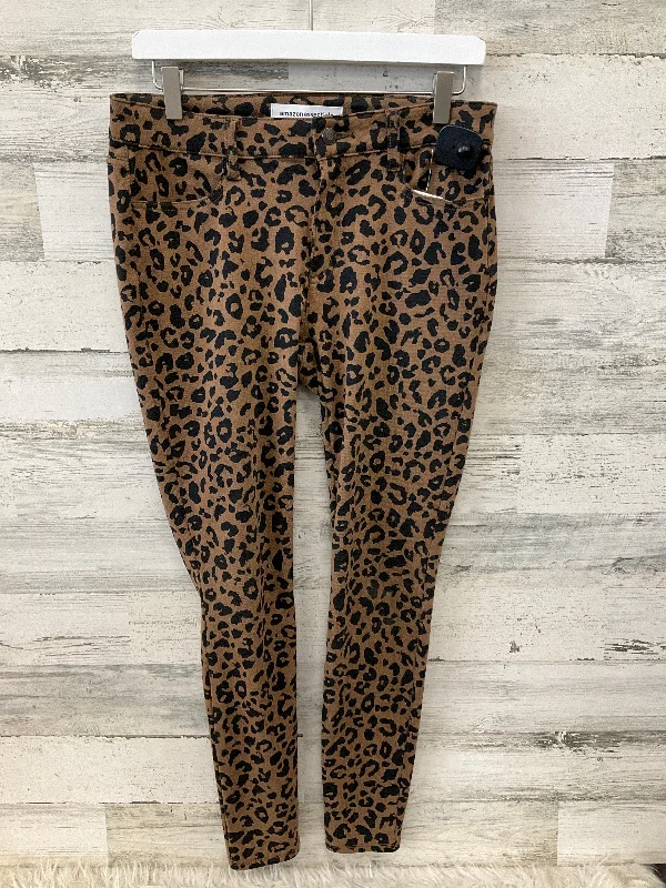 Men's Jeans with EmbroideryJeans Jeggings By Amazon Essentials In Animal Print, Size: 8