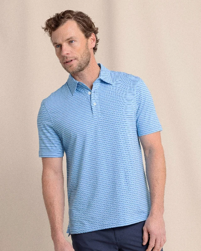 Durable Men's Work ShirtsThe Seaport Kinston Stripe Polo