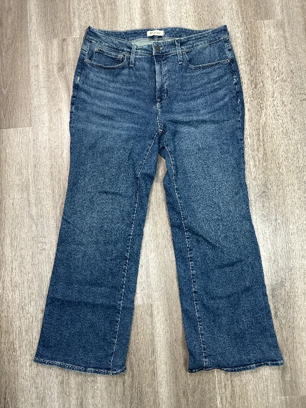 Inexpensive Men's JeansJeans Flared By Madewell In Blue Denim, Size: 16
