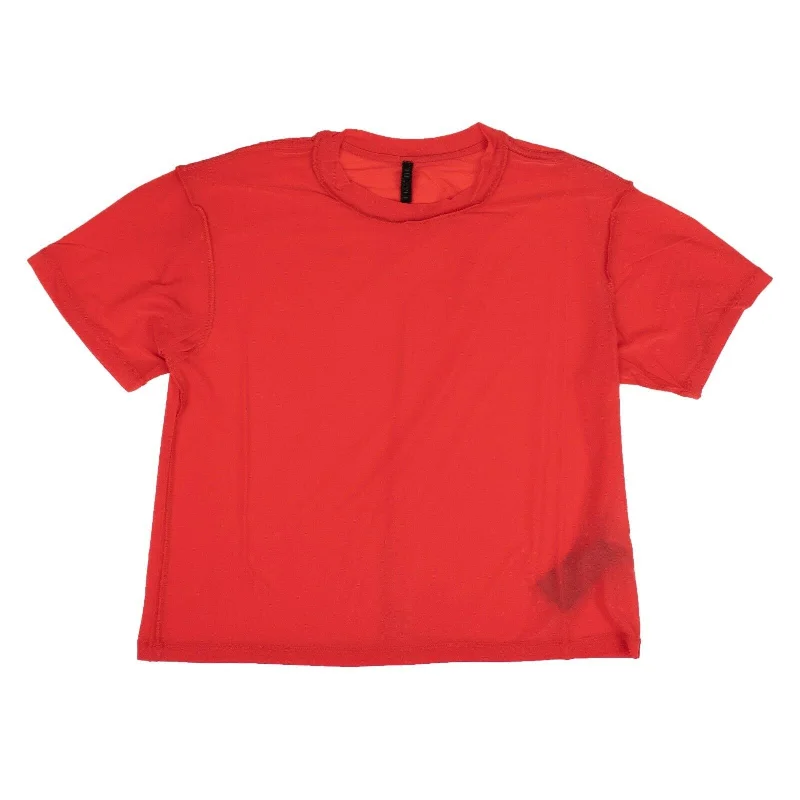 Men's Shirts with Floral PrintsUnravel Project Stocking Reverse Skate T-Shirt - Red