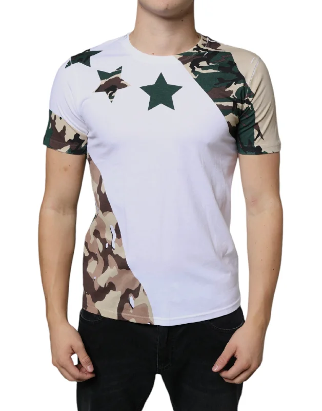 Men's Performance Shirts for SportsDolce & Gabbana Camouflage Stars Crew Neck Men's T-shirt (Pre-Owned) Men's Performance Shirts for SportsDolce & Gabbana Camouflage Stars Crew Neck Men's T-shirt (Pre-Owned)