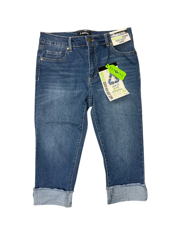 Cool Men's JeansCapris By D Jeans In Blue Denim, Size: 6