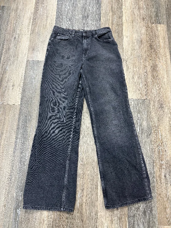 Winter Men's JeansJeans Wide Leg By We The Free In Black Denim, Size: 8