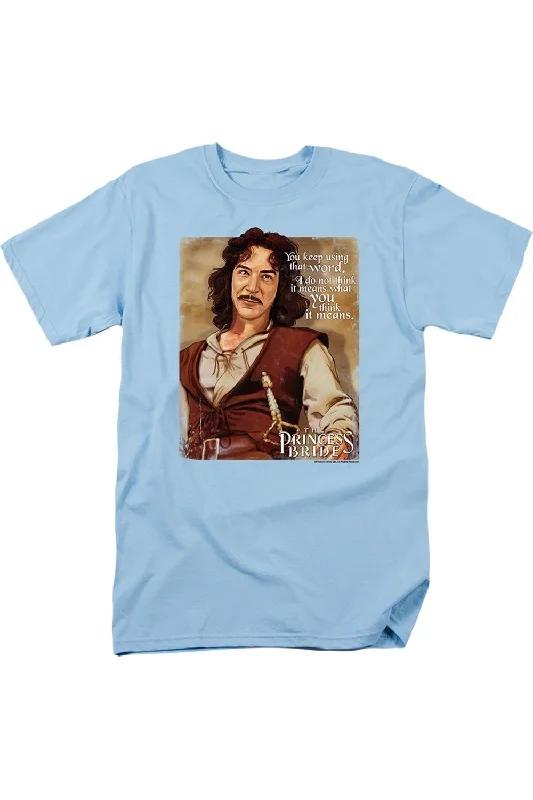 Men's Shirts for HuntingPrincess Bride Word Short Sleeve Adult Tee / T-Shirt