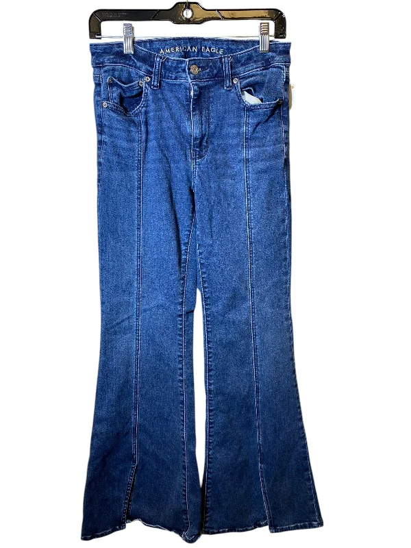 XXXL Men's JeansJeans Flared By American Eagle In Blue Denim, Size: 8