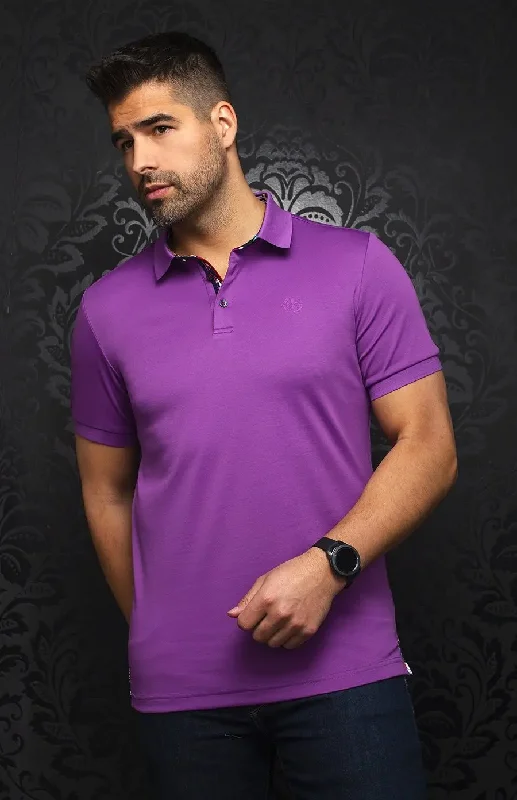 Comfortable Men's Polo ShirtsAU NOIR | Polo | Eagle Purple
