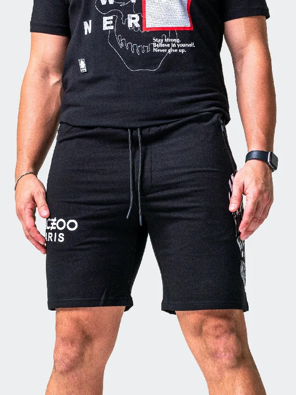 Men's Pants with Welt PocketsShorts Fast Black