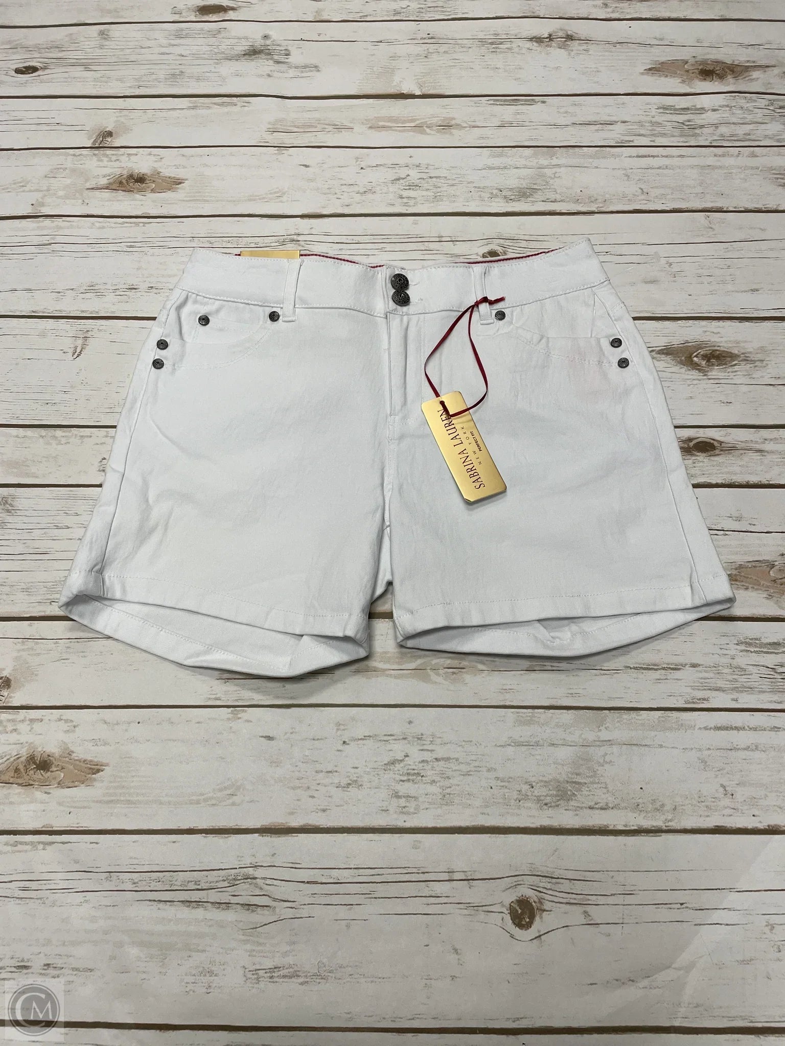 Men's Low-Waisted Pants for a Casual VibeShorts By Cme In White, Size: 12