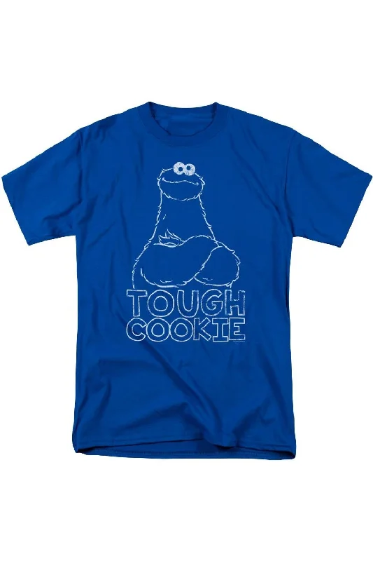 Men's Performance Shirts for SportsSesame Street Touch Cookie Short Sleeve Adult Tee / T-Shirt Men's Performance Shirts for SportsSesame Street Touch Cookie Short Sleeve Adult Tee / T-Shirt