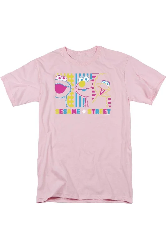 Men's Shirts with Short PlacketsSesame Street See Em Why Short Sleeve Adult Tee / T-Shirt Men's Shirts with Short PlacketsSesame Street See Em Why Short Sleeve Adult Tee / T-Shirt