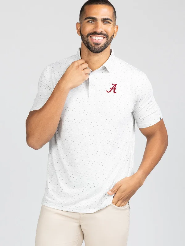 Men's Shirts with Wingtip CollarsCloud Polo - Ace Dot - Alabama