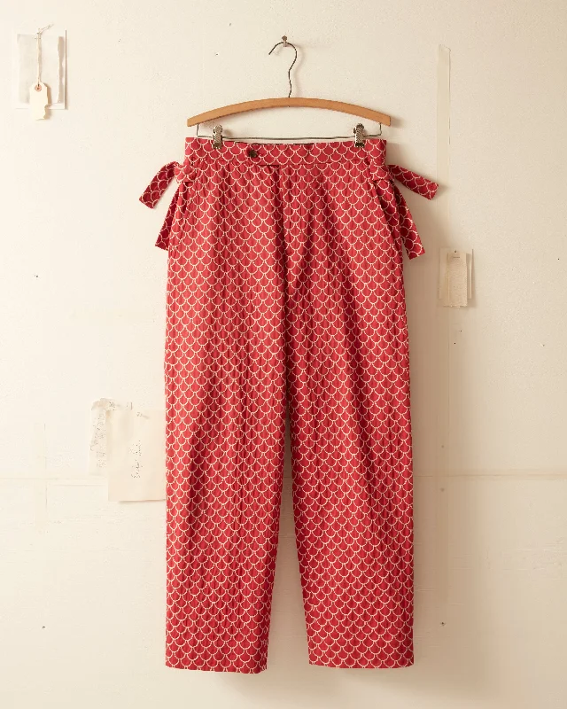 Men's Pants with Reflective Stripes for SafetyEmbroidered Siren Trousers