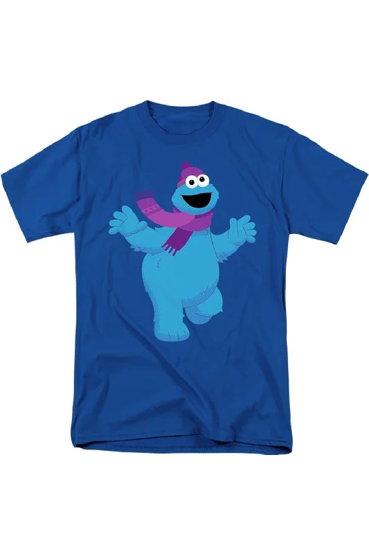 Solid-Colored Men's ShirtsSesame Street Furry Friends Forever! Cookie Monster Short Sleeve Adult Tee / T-Shirt Solid-Colored Men's ShirtsSesame Street Furry Friends Forever! Cookie Monster Short Sleeve Adult Tee / T-Shirt