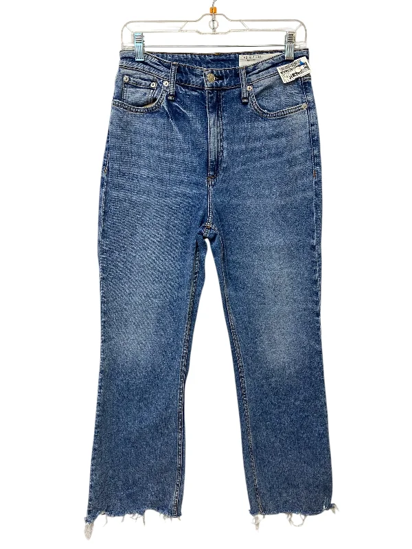 Men's Jeans with EmbroideryJeans Straight By Rag & Bones Jeans In Blue Denim, Size: 28 Men's Jeans with EmbroideryJeans Straight By Rag & Bones Jeans In Blue Denim, Size: 28