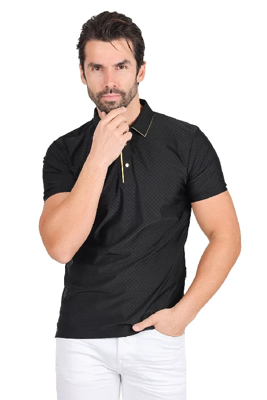 Men's Shirts with Rounded HemlinesClassy Gentlemen Polo Shirt