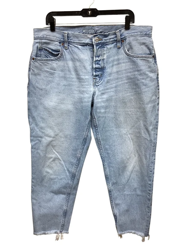 Light Wash Men's JeansJeans Straight By Old Navy In Blue Denim, Size: 14