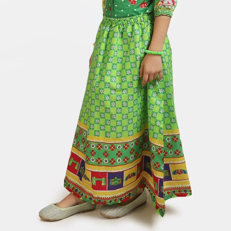 Men's Pants with Stretchable Fabric for FlexibilityGirls Cotton independence Long Skirt National Flower - Green Men's Pants with Stretchable Fabric for FlexibilityGirls Cotton independence Long Skirt National Flower - Green
