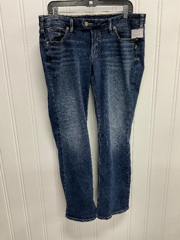 Men's Jeans in Different ColorsJeans Boot Cut By Silver In Blue, Size: 18