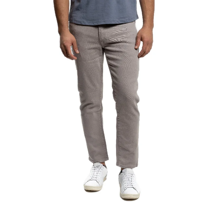 Men's Party Pants for a Fun Night OutTravel Jeans Slim Fit - Light Grey