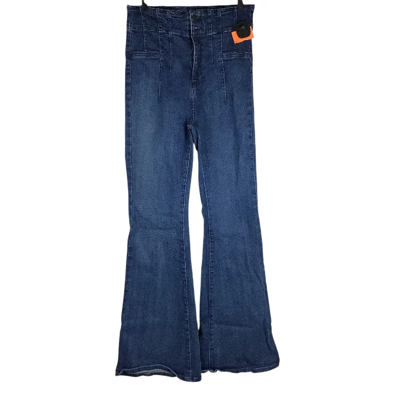 New Arrival Men's JeansJeans Flared By We The Free In Blue Denim, Size: 8