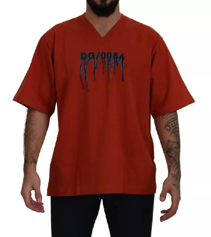 Men's Shirts with Floral PrintsDolce & Gabbana Logo Embroidery Crewneck Cotton Men's T-shirt (Pre-Owned) Men's Shirts with Floral PrintsDolce & Gabbana Logo Embroidery Crewneck Cotton Men's T-shirt (Pre-Owned)