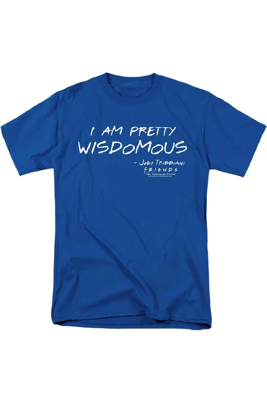 Breathable Men's Mesh TopsFriends Wisdomous Short Sleeve Adult Tee / T-Shirt