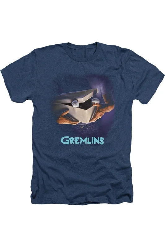 Durable Men's Work ShirtsGremlins Original Poster Adult Heather Tee / T-Shirt