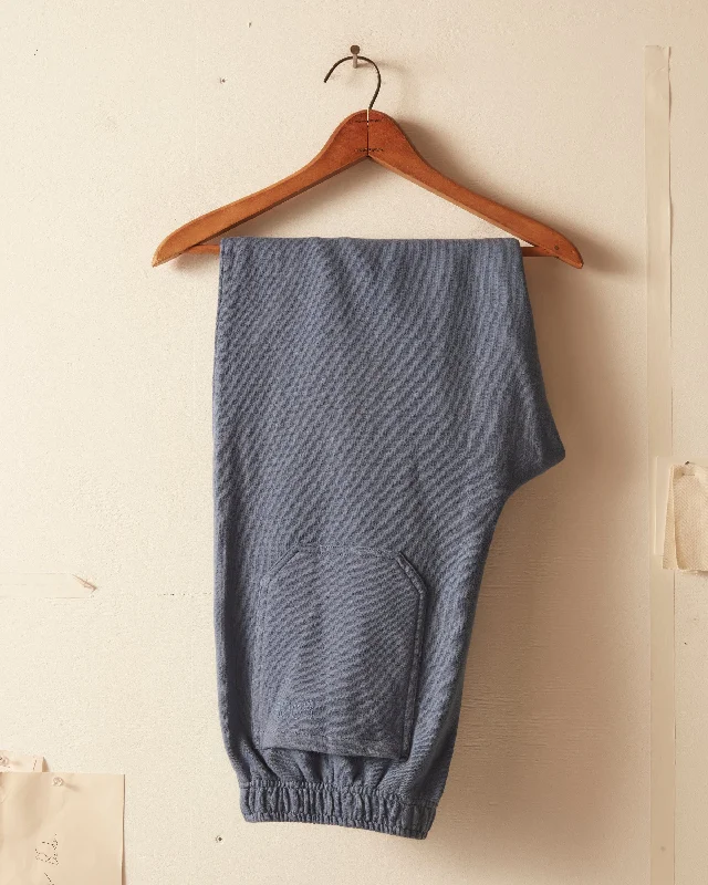 Men's Pants with Ripped and Distressed DetailsSolid Track Pant - Storm