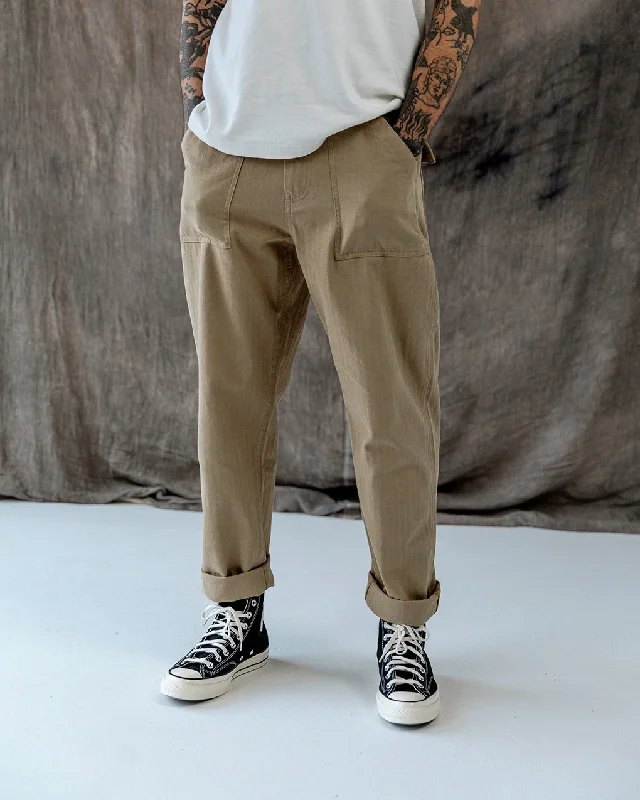 Men's Tailored Pants for a Sharp Appearance304 Service Fatigue Pants - Sand