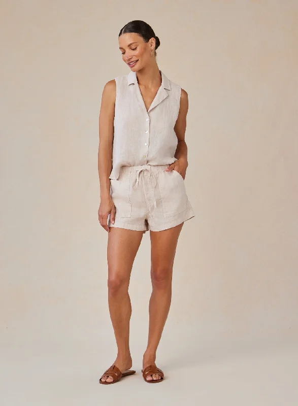 Men's Work Pants for Durability and ComfortPocket Short - Linen Sand