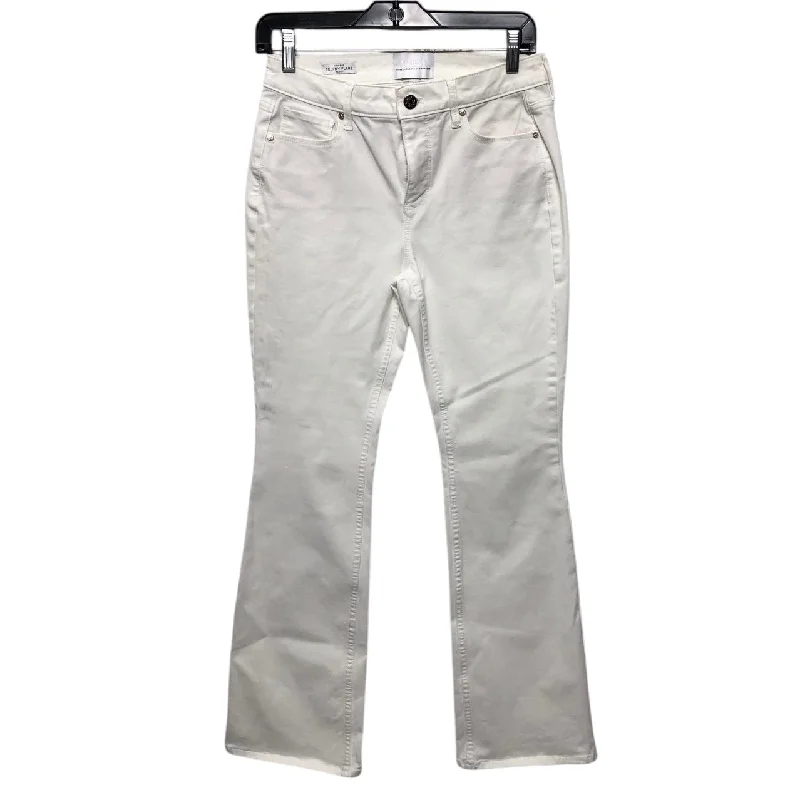 Workwear Men's JeansJeans Flared By White House Black Market In White, Size:2