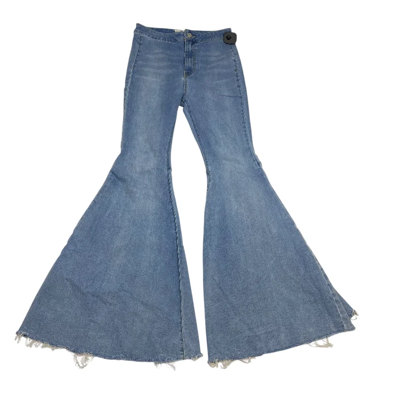 Elegant Straight-Leg Men's JeansJeans Flared By We The Free In Blue Denim, Size: 6