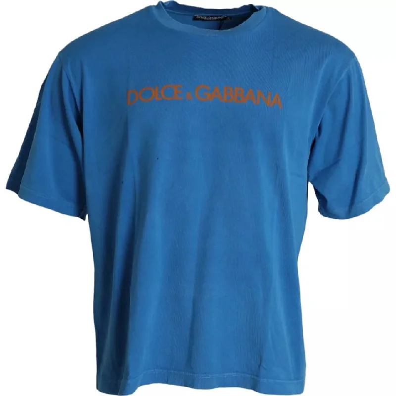 Men's Shirts with Full PlacketsDolce & Gabbana Logo Print Short Sleeve Cotton Men's T-shirt (Pre-Owned) Men's Shirts with Full PlacketsDolce & Gabbana Logo Print Short Sleeve Cotton Men's T-shirt (Pre-Owned)