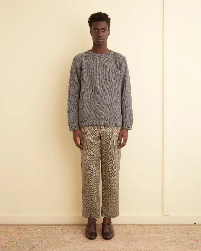 Men's Pants with Belt LoopsWoodstock Stripe Trousers