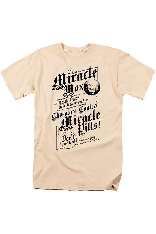 Men's Shirts with Ruffled HemlinesPrincess Bride Miracle Max Short Sleeve Adult Tee / T-Shirt Men's Shirts with Ruffled HemlinesPrincess Bride Miracle Max Short Sleeve Adult Tee / T-Shirt